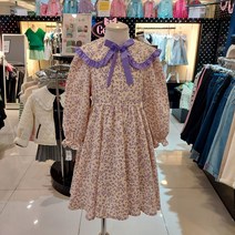 셀덴 송파 엔씨 꽃무늬가 사랑스러운 빅카라 원피스 EDOW22S56