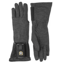 Hestra 보드장갑 방수장갑 Tactility Heat Liner Gloves, Charcoal, 11