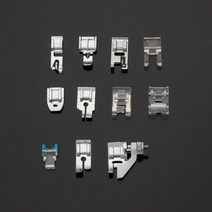 핸드미싱기 4/6/11/15p 재봉틀 노루발 키트 형제 가수 Janom 발 도구 바느질 액세서리, 11pcs-J opp bag