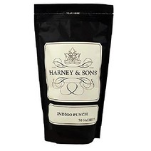 하니 앤 손스 Harney Sons 그린 핫 시나몬 스파이시 50티백, 인디고 펀치, 50티백 1팩