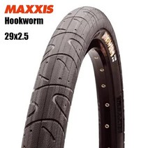 자전거 타이어MAXXIS-후크웜 자전거 타이어 29x2.5 클린처 싱글 블랙 스틸 스트리트 파크 베르트 플랫랜드, 02 29x2.5