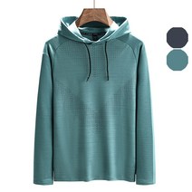 Sevenmoon 편하다 한국판 운동하다 무지 남성용 후드 티셔츠