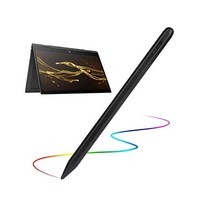 HP Envy X360용 스타일러스 펜슬 컨버터블 2-in-1 노트북 15.6인치 펜 액티브 디지털 X360 39.6용 1.5mm 울트라 파인 팁 포함 Bcm 블랙