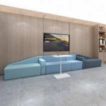 DIPYLON 7인용쇼파 모듈소파 사무실 도서관 병원 학교, B