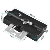 도웰링지그 도웰 지그 로케이터 드릴가이드wood doweling jig 직선 181, 로그 장부 도구