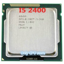 원래 인텔 i5 2400 프로세서 쿼드 코어 31GHz LGA 1155 TDP:95W 6MB 캐시 i52400 데스크탑 CPU