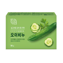 자연미인 오이비누 오이향, 90g, 14개