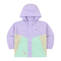 캉골키즈 [캉골키즈]패널드 점퍼 PA 0007 라이트 퍼플