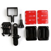 SP 모터스 DJI Osmo Pocket 호환 오토바이 헬멧 거치대 A, 1팩