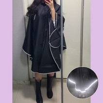 에브리체 예쁜 레인코트 데일리 고급형 우비 패션 비옷