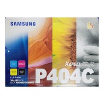삼성 삼성 CLT-K404S 토너 SL C483FW C433W SLC430 C483W C433W토너, 1개, 4색 SET 묶음할인[정품-P404C]