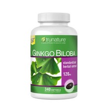 트루네이쳐 징코 빌로바 340정 (소프트젤) Trunature Ginkgo Biloba with Vinpocetine 340 Sgels, 1개