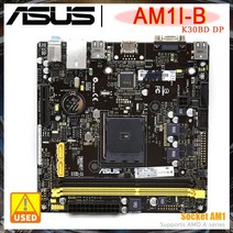 메인보드 컴퓨터 마더보드 ASUS AM1IBK30BD DP 미니 ITX 마더 보드 세트 Cpu 카드 DDR3 AMD A320 PCIE 3.0, 한개옵션0