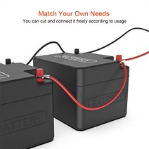 인버터 차량용 트랜스 자동차 배터리 인버터 케이블 12V 200A 4AWG 게이지 20 인치 레드 amp 블랙 인버터/, 한개옵션0
