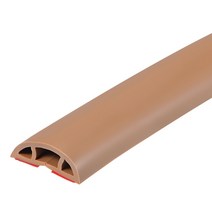 호환 PVC 배관 PVC 관 uxcell floor cable cover pvc cord protector self-adhesive power cable protector 덕트, 없음
