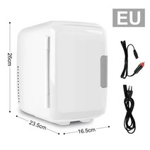 미니냉장고 음료수냉장고 술장고 NEW2023 화장품 냉장고 8L 미니 스킨케어 220v LED 미러 메이크업 뷰티 내, 03 other 4L EU