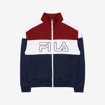 휠라 남여공용 헤리티지 컬러 블럭 트랙탑 FS2FTB4008X_DRD