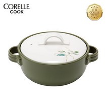 코렐쿡 에메랄드리브 패턴 클래식 내열자기 16cm, 없음