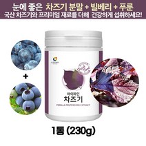눈건강 차즈기 추출물 분말가루/ 눈피로 눈건조 눈침침 눈뻑뻑 눈이물질 피로감 안구건조 / 차즈기효능효과 차조기 붉은깻잎 자소엽 빌베리 푸른 요거트분말 타먹는가루 선식가루, 1톤(230g)