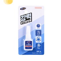 목공 나무 접착제 플라스틱 붙이기 타일 강력 본드 비분사 액체형 가정용 5g
