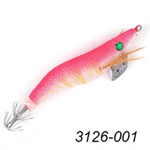 무늬오징어피규어 낚시 도구 액세서리 낚시미끼 낚시 루어 지그 싱커 2 #2.5 #3 # 오징어 후크 바다 낙지, 01 3126-001_01 2.0