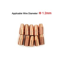 피더기 와이어 피더 송급장치 용접 레이저 핸드헬드 가이드 노즐 용접기 피드 M5 TIG 용접건 피딩 구리, 2.10PCS 10 Dia nozzle