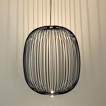 LED 포스카리니 스포크 펜던트 대형 블랙