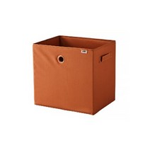한샘(생활) 한샘 샘 폴리 수납바스켓 대 1P 오렌지(PU), 단일/상품, 단품