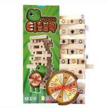 피에스컴퍼니 터틀 블럭 우드 룰렛포함