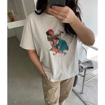 마벌스 디지털 나염 반팔 티셔츠