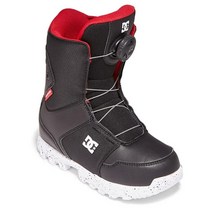 DC Scout BOA 아동용 스노우보드 부츠 블랙 3152222, 6 Big Kid