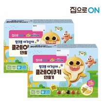 [청정원] 핑크퐁 아기상어클레이쿠키만들기 250gx2ea, 상세페이지 참조, 단품