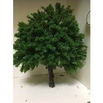 건축모형 재료 제작 미니어처 건축 모델 소재 모델 철도 군 녹색 레이아웃 모델 나무, 30cm