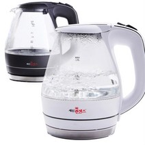 유리 무선주전자 스테인레스 커피포트 허브차 차, 상세페이지참조