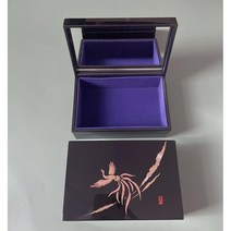 나전칠기 보석 상자 자개 공예 봉채함 고급 보석함 전통공예 혼수 예단, A. 피닉스 3.4 x 9 x 5.3cm