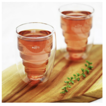 까사무띠 이중유리컵 스칼라 250ml, 투명, 10개입