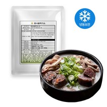 국내산 돈사골 엑기스 C 1kg 엠에스푸드 고농축 엑기스 돈골 육수 순대국(염1%) 50brix, 돈사골엑기스C-1Kg