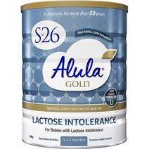 호주 ALULA 알루라 S-26 1단계 골드 락토스 유당 베이비포뮬라 분유 900g 2팩