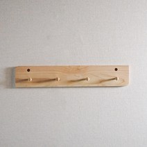 편백나무 원목 벽옷걸이 후크 도어후크 모자걸이 가방걸이