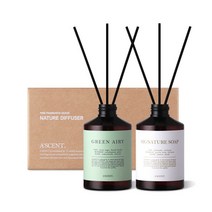 실속형 디퓨저 200ml 2개입 세트 / 스틱 10개 증정 -, 20)인센스우드 2