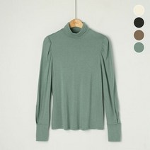 라이브온 울 블렌디드 퍼프 셔링터틀넥 4종 택1