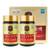 건강약초 (주)대한홍삼진흥공사 6년근 고려홍삼농축액100% 240gx2병세트 홍삼사포닌 면역력증진