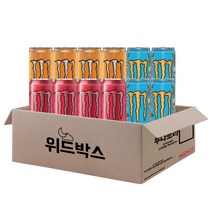 [위드박스] 몬스터 에너지 드링크 355ml 12개(펀치4+선라이즈4+망고로코4)