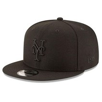 New Era 9Fifty 950 블랙 베이직 스냅백 조절 가능한 캡 5129820255, Basic