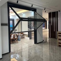 업소용 접이식 창문 폴딩도어 접이문 접이식 도어 카페 커피숍 알루미늄 철물 슬라이딩, 슈퍼 헤비 시리즈 68
