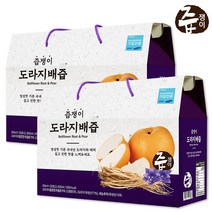 즙쟁이 도라지 배즙 2박스 (60포입) 도라지배즙, 60포입