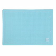 반투명커팅매트 PVC/A4/블루, 없음