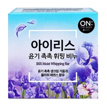 온더바디 촉촉한 휘핑비누 아이리스, 90g, 30개