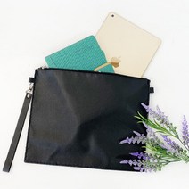 복지센터 가죽공예 수업용 클러치백 만들기 DIY키트 초등학생 교구, 1개, 크림베이지