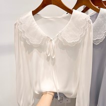 바스락 블라우스 전도연 의상 교생 실습 옷 원피스 얇은 청 남방